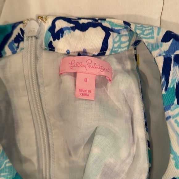 Lilly Pulitzer NWOT. Blue white green and purple - Picture 6 of 11